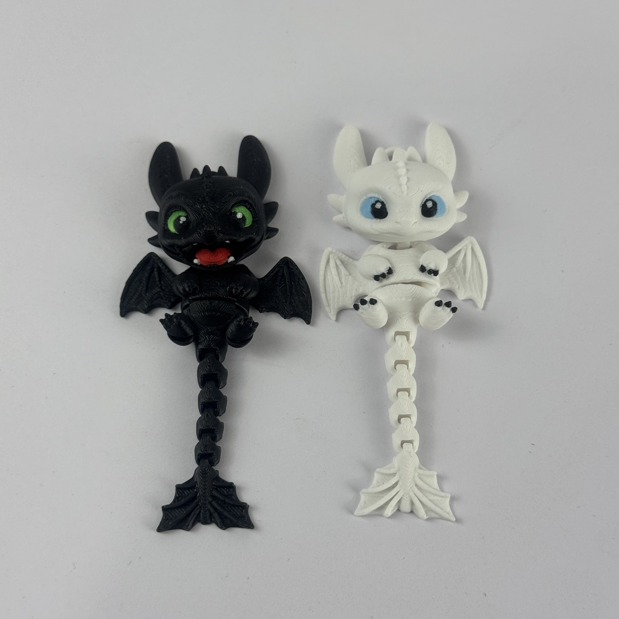 Cosplay Prop 3D Print - Ciondolo Drago Articolato Stampato in 3D,