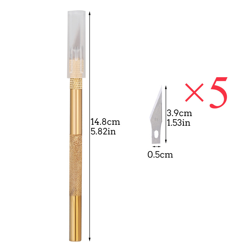 Craft Knife Set - 1 Set da intaglio in metallo