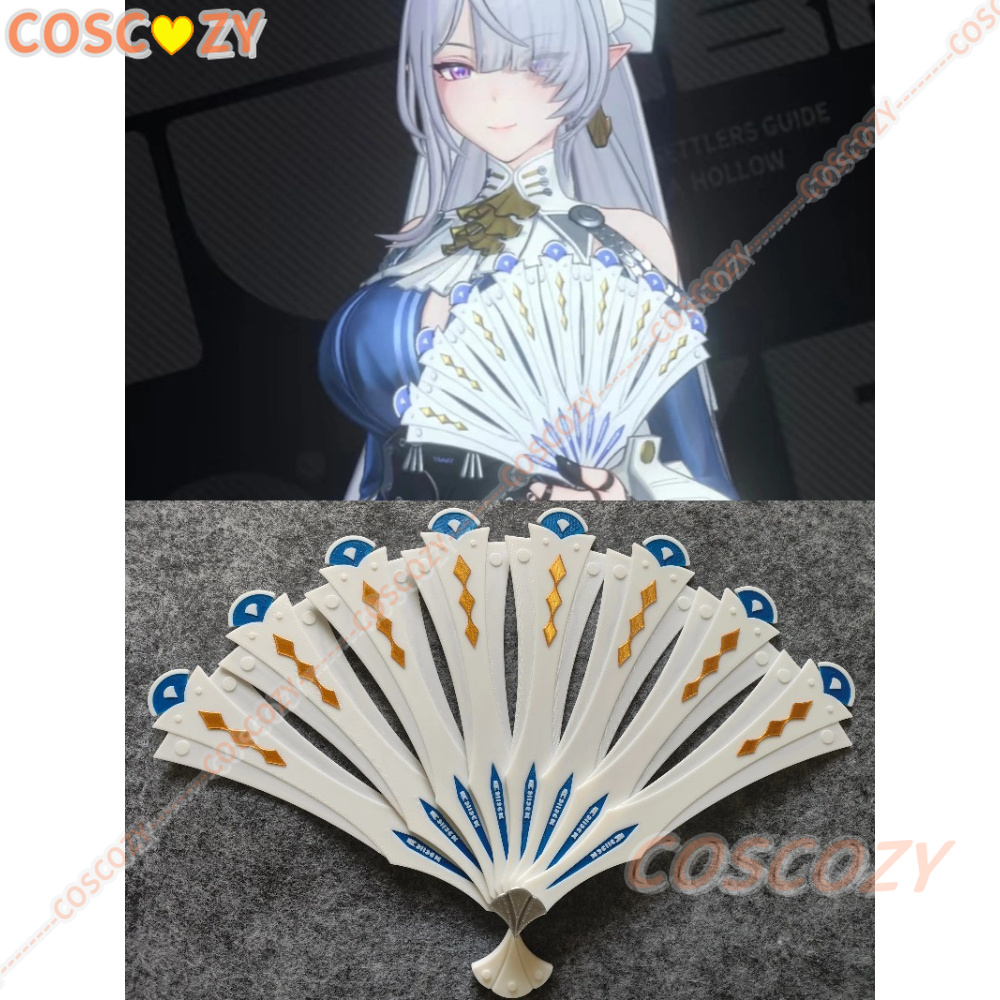 Cosplay Prop Pattern - DISPONIBILE: Ventaglio Cosplay Velina Airgid di