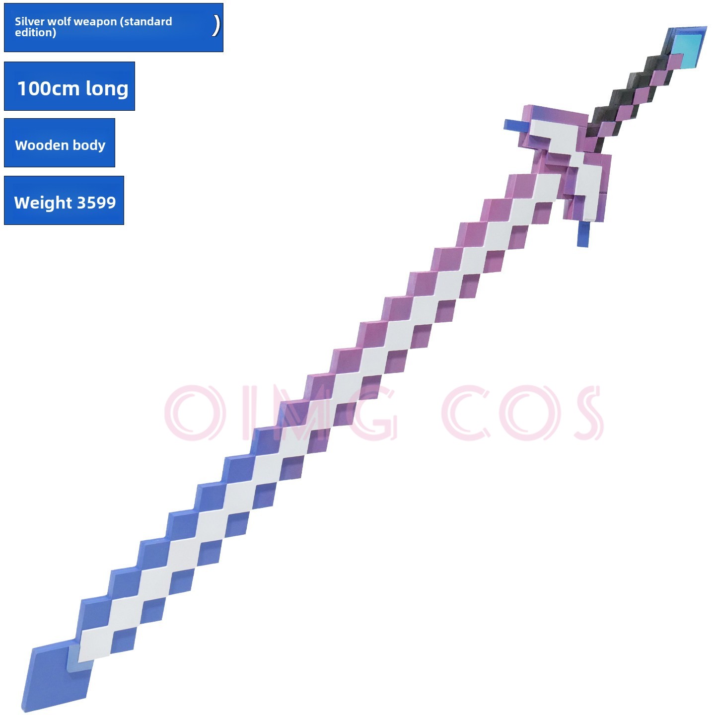 Cosplay Prop Knife - Honkai: Star Rail, costume da Silver