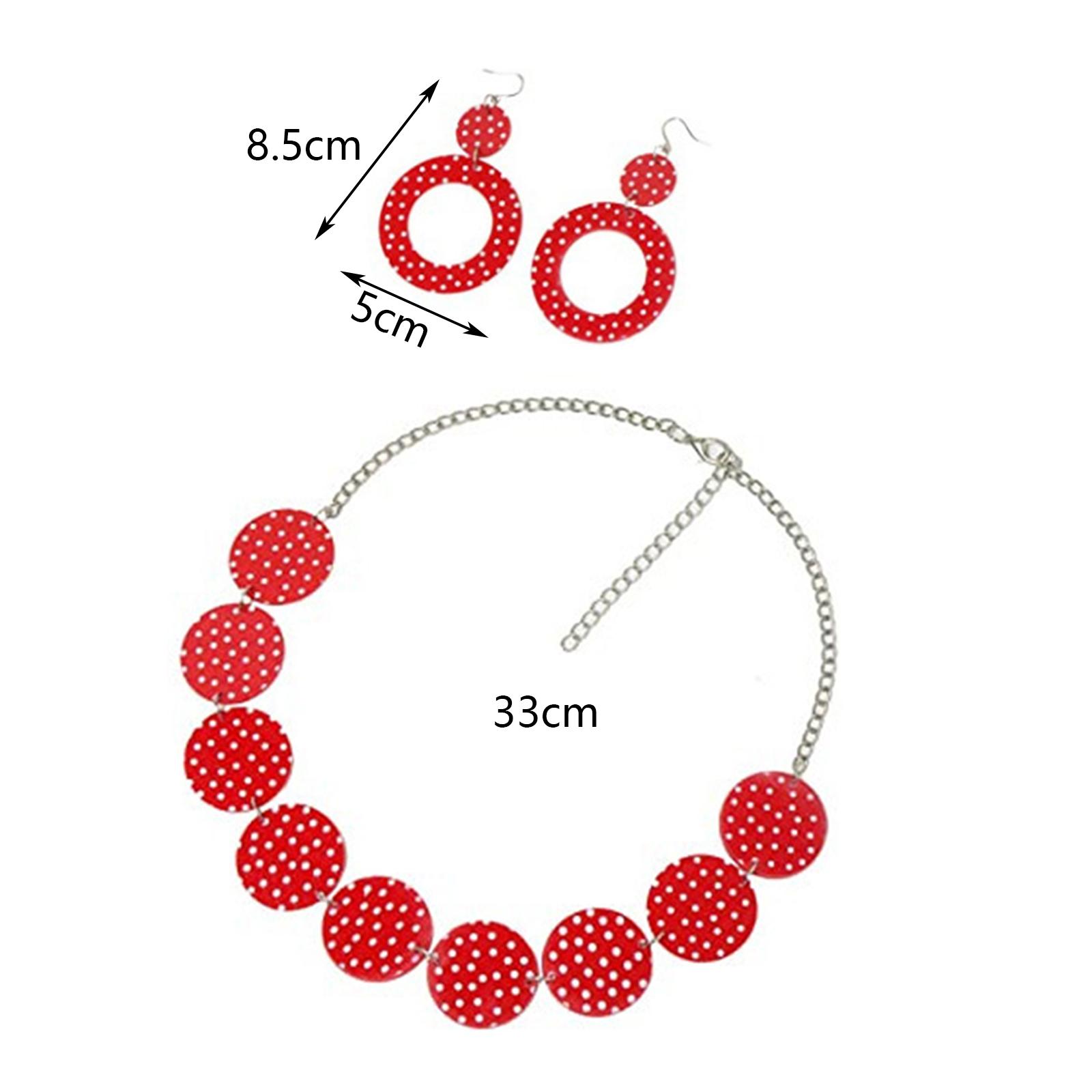 Magnetic Clasp Cosplay - Set di Orecchini e Collana a