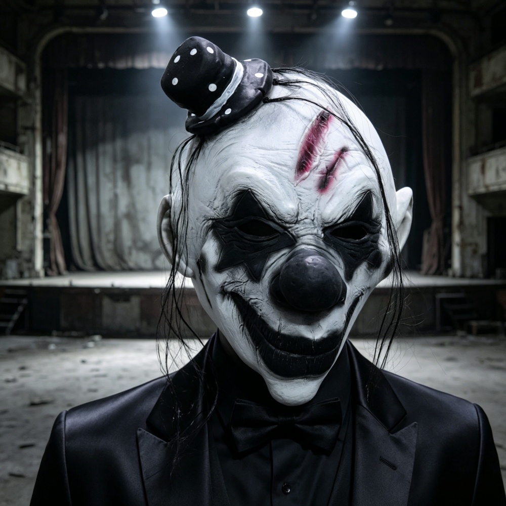 Briar Cosplay Prop - Maschera da clown malvagio, maschera da