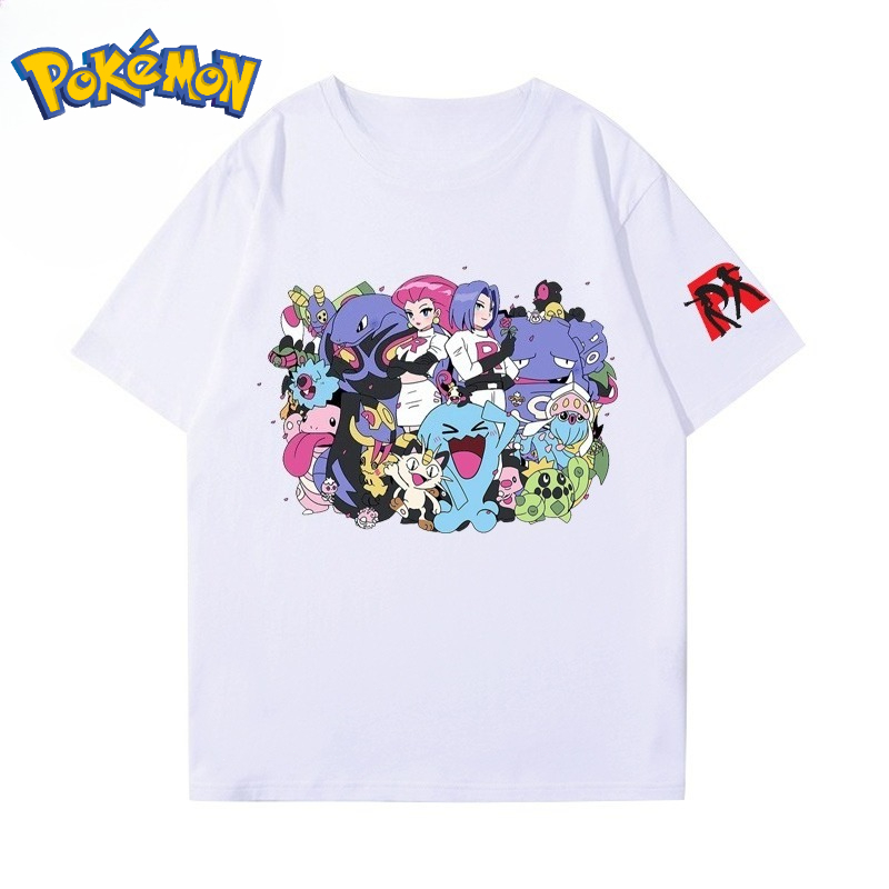 Pokeball Cosplay Prop - T-shirt stampata Pokémon Team Rocket e