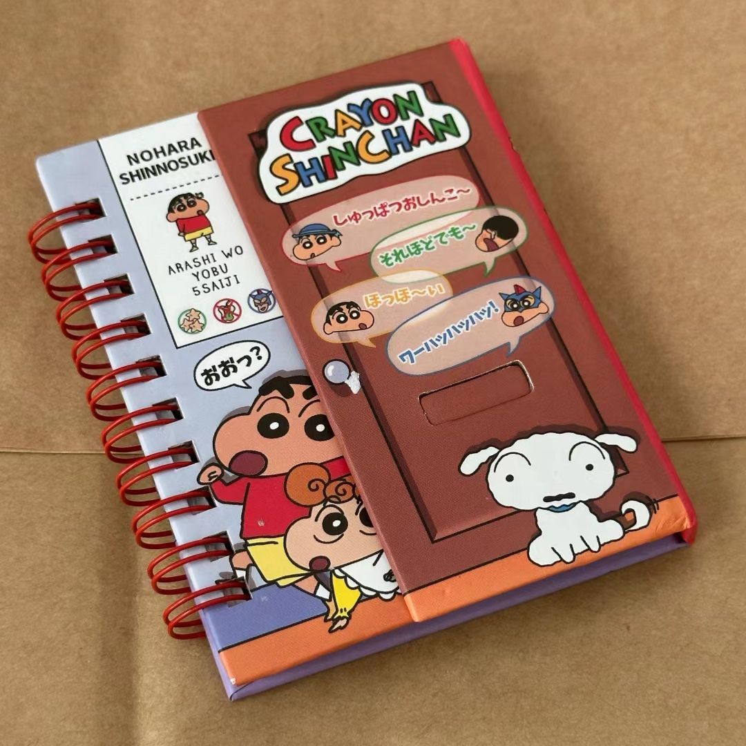 Magnetic Clasp Cosplay - Quaderno magnetico Crayon Shin-chan, quaderno a