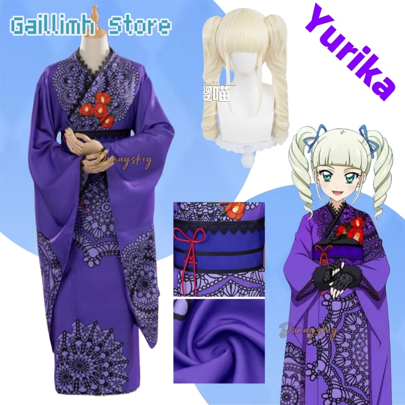 Aikatsu! Yurika Toudou Yukata  - Cosplay Prop Pattern recensione e prezzo