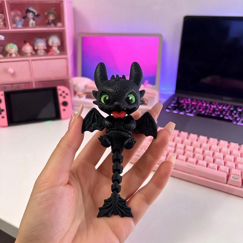 Ciondolo Drago Articolato Stam - Cosplay Prop 3D Print recensione e prezzo