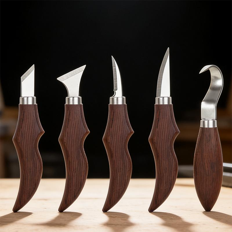 Set di 5 coltelli per intaglio - Craft Knife Set recensione e prezzo