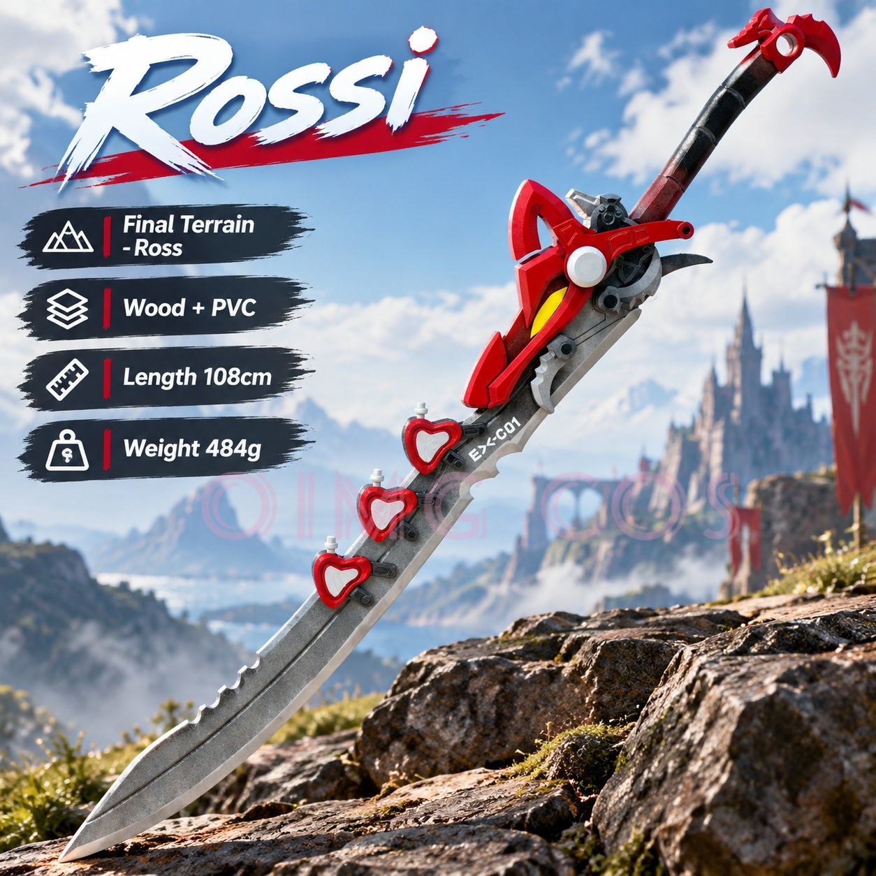 Arknights Endfield Rossi: mode - Cosplay Prop Knife recensione e prezzo