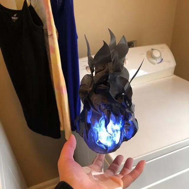 Nuova Sfera LED con Fiamma Flu - Cosplay Fireball Prop recensione e prezzo